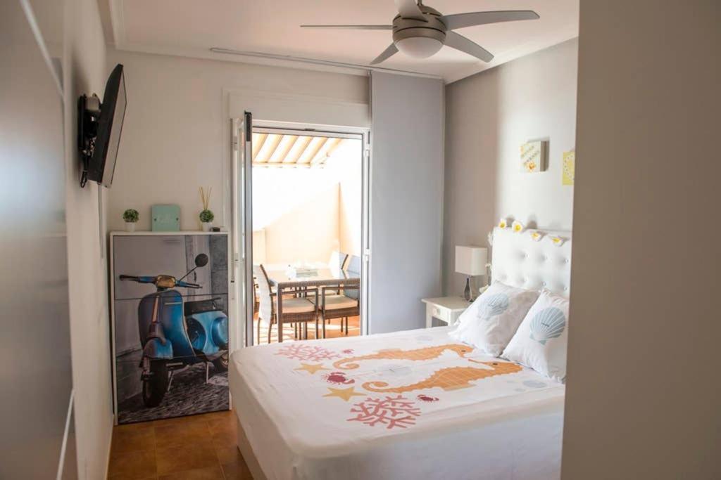 Precioso Apartamento Frente Al Mar Санта Пола Екстериор снимка